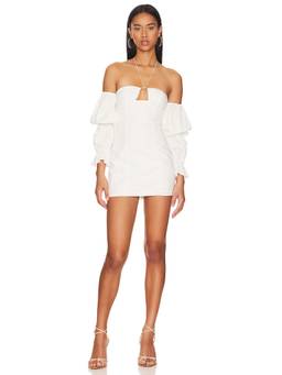 MORE TO COME - Afton Women's Halter Crochet Knit Mini Dress Black