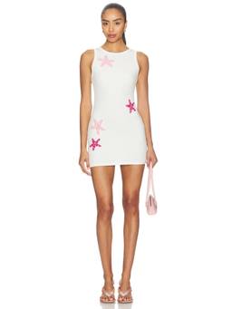 MORE TO COME - Kalli Women's Sleeveless Ribbed Bodycon Mini Dress White