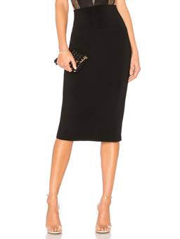 Norma Kamali - Lifestyle Obie Women's Pull-On Stretch Jersey Maxi Skirt White