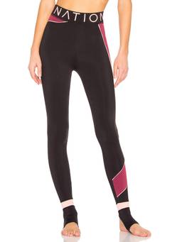 P.E Nation - Solar Knit Women's Ribbed Wide-Leg Palazzo Pants Brown