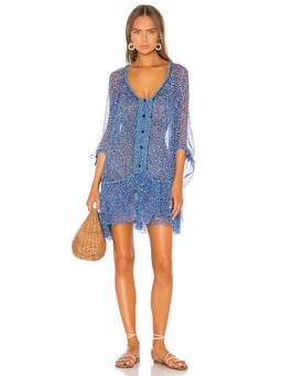 Poupette St Barth - Christine Women's Floral Strapless Bandeau Mini Dress Pink