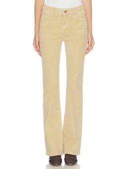ROLLA'S - Midtown Women's Mid-Waist Bootcut Corduroy Jeans Beige