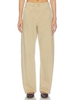 ROLLA'S - Arc Women's High-Waist Barrel Jeans Beige