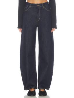 ROLLA'S - Gigi Women's Mid-Waist Wide-Leg Jeans Indigo