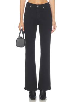 ROLLA'S - Midtown Women's Mid-Waist Stretch Bootcut Jeans Black
