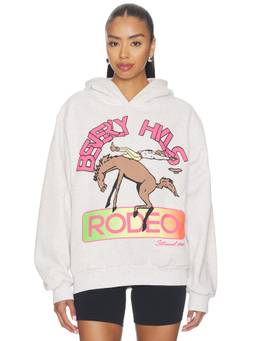 Stay Cool - Rodeo Women's Graphic Print Pullover Hoodie Grey