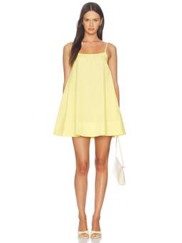 Solid & Striped - Lindsay Women's Sleeveless Poplin Mini A-Line Dress Yellow