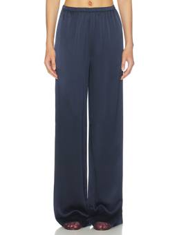 SABLYN - Low Rise Women's Relaxed Pull-On Palazzo Pants Navy Blue