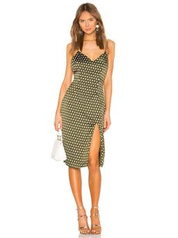 superdown - Ledger Women's Sheer Mesh Animal Print Bodycon Maxi Dress Beige