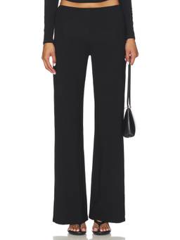 The Line by K - Everyday Women's Pull-On Wide-Leg Palazzo Pants Black