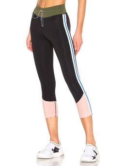 THE UPSIDE - Lago Elita Women Drawstring Wide-Leg Palazzo Pants Navy Blue
