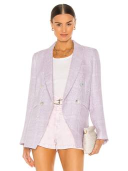 Veronica Beard - Naira Dickey Women's Tailored Single-Button Blazer Blue