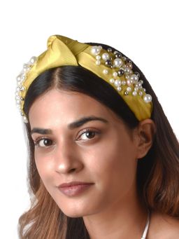 Joker and Witch - Joker & Witch Raine Pearl Yellow Hairband