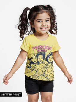 The Souled Store - Official Disney: Princess Squad Girls T-Shirt