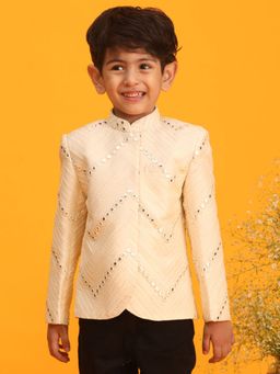 Vastramay - Boys Pink Jodhpuri