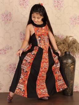 Vastramay - Girls Multicolor Lehenga with Choli (Set of 2)
