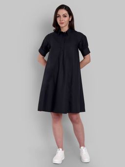 Mera Rang - Black Weekend Mini Dress