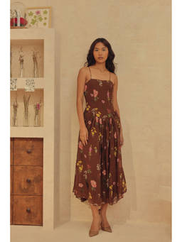 Sage By Mala - Brown Amapola Dress