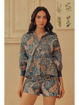 Sage By Mala - Navy Blue Cachemira Shirt