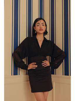 Sage By Mala - Black Espresso Dress
