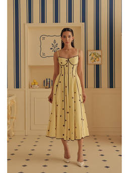 Sage By Mala - Yellow Limoncella Dress