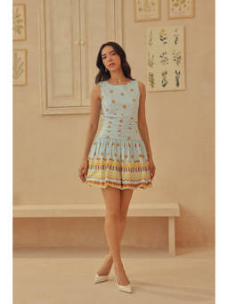 Sage By Mala - Blue Mattina Dress