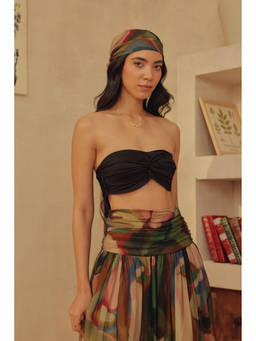 Sage By Mala - Black Serata Top