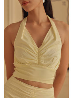 Sage By Mala - Yellow Solera Top