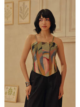 Sage By Mala - Multi-Colour Umbra Top