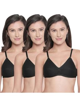 Bodycare - Perfect Coverage Padded Bra-Pack Of 3 - Black
