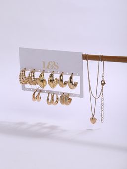 Lilly & Sparkle - Gold-Plated Jewellery (Set of 7)