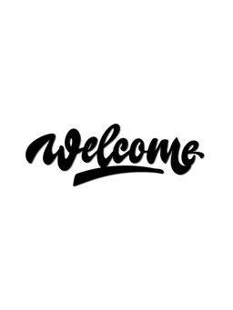 Art Vibes - Welcome Sign Decorative Wooden Wall Hanging for Home