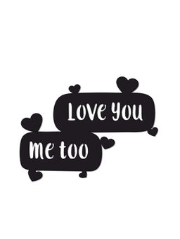 Art Vibes - Love You Quote Decorative Wooden Wall Hanging for Home