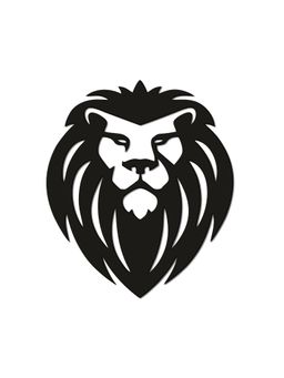 Art Vibes - Lion Head Decorative Wooden Wall Hanging for Home