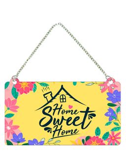 Art Vibes - Home Sweet Home Wooden Wall Hanging for Home Decoration