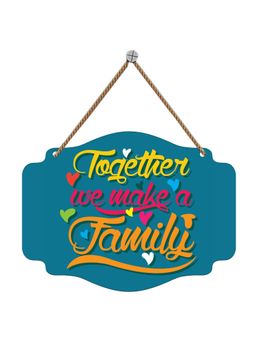 Art Vibes - Family Quotes Decorative Wooden Wall Hanging for Home