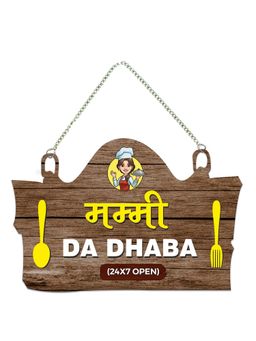 Art Vibes - Kitchen Quotes Wooden Wall Hanging for Home Cafe Restaurants