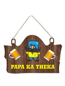 Art Vibes - Bar Quotes Wooden Wall Hanging for Lounge, Bar & Restaurants