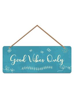 Art Vibes - Good Vibes Only Wooden Wall Hanging for Home Decoration