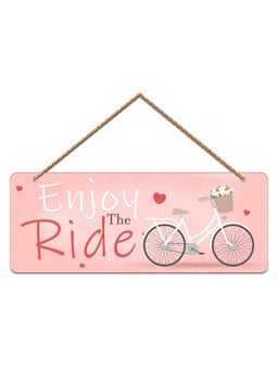 Art Vibes - Enjoy The Ride Wooden Wall Hanging for Home Decoration