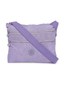 Baomi - Crinkle Range Light Purple Color Soft Case Nylon Sling Bag - Ba-1509032006