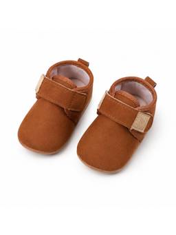 Baby Doe - Brown Suede Soft Loafers