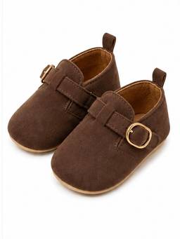 Baby Doe - Dark Brown Suede Loafers
