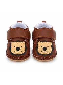 Baby Doe - Brown Teddy Loafers
