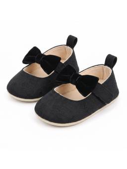 Baby Doe - Black Bowbelle Ballerinas