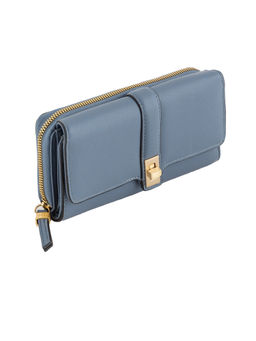 CARPISA - Womens Tri-Fold Wallet Blue