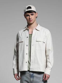 Jack & Jones - Oversized Fit White Shirt