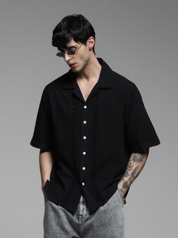 Jack & Jones - Oversized Fit Black Shirt