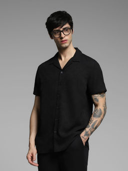 Jack & Jones - Comfort Fit Black Shirt