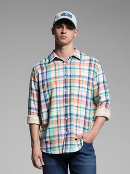 Jack & Jones - Multi-Color Regular Fit Checks Shirt